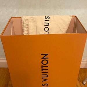 Louis Vuitton Vibrant Orange Organizer and Dust Bag
